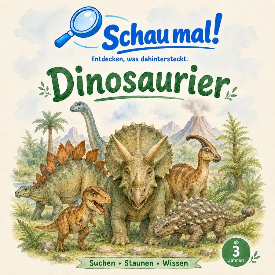 Dinosaurier als Buchcover